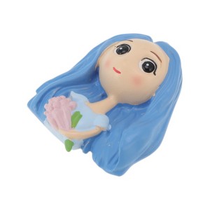 Unique Bargains Decorative Magnets Magnetic Fridge Sticker Irregular Shape Synthetic Resin Black Beige White 1Pc - 1 of 3