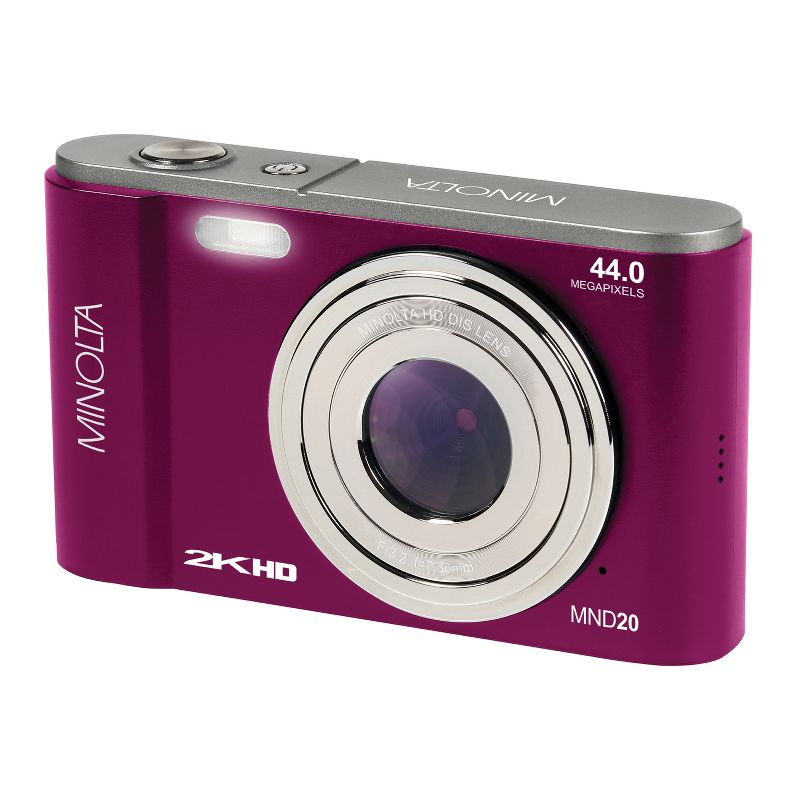 Minolta® MND20 16x Digital Zoom 44 MP/2.7K Quad HD Digital Camera, 5 of 7