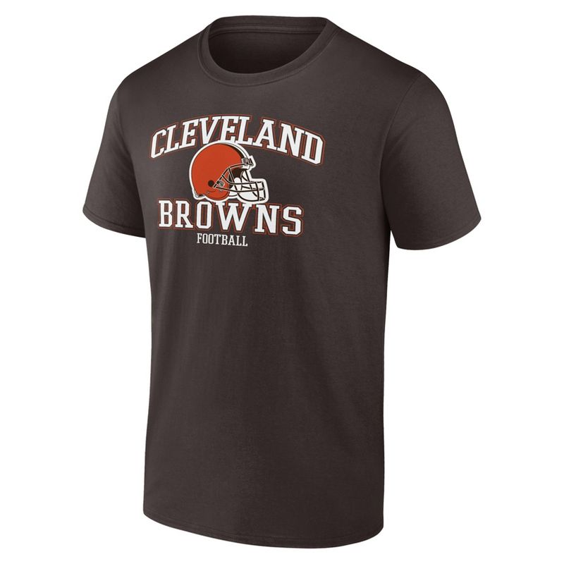 NFL Cleveland Browns Men&#39;s Greatness Short Sleeve Core T-Shirt, 2 of 4