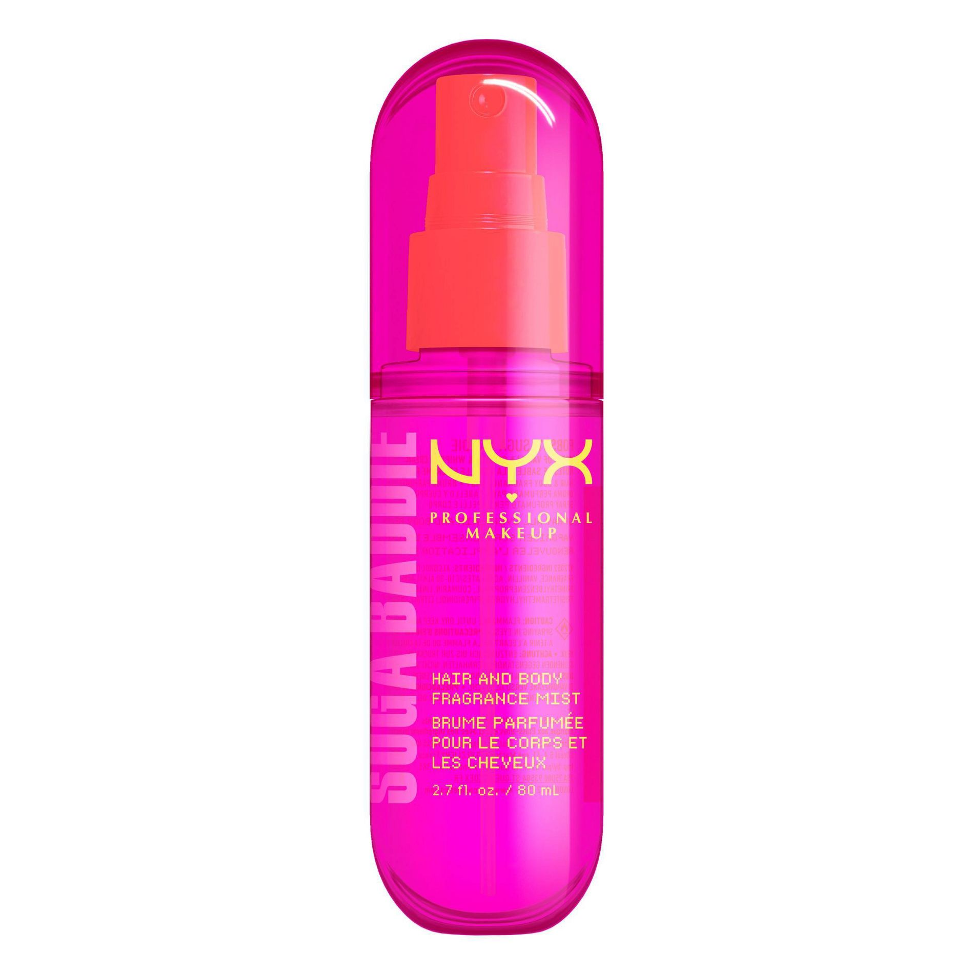 NYX Professional Makeup Hair & Body Fragrance Mist Spray - 2.7 fl oz