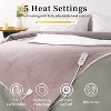 Heated Blanket, Flannel Electric Blanket, Soft Thick Heated Throw for Couch with 5 Heat Settings & 4H Auto Shut Off - 2 of 4