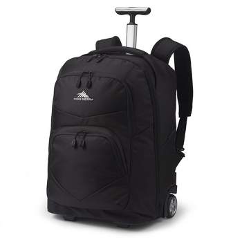 High Sierra Freewheel Pro Wheeled Backpack with 360 Degree Reflectivity