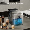 Kismile 26-lbs. Ice Per day Countertop or portable nugget Ice Maker ( Black ) - 4 of 4