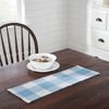 Annie Buffalo Check Blue Runner 8x24 VHC Brands - 4 of 4