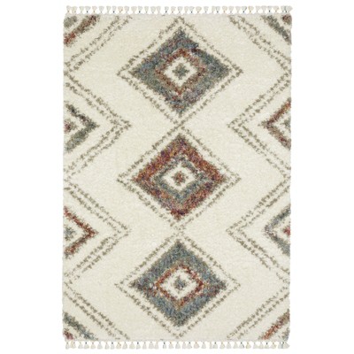 Oriental Weavers Axis AX07A Ivory/ Multi Indoor Area Rug - 3'10