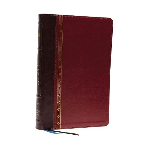 Nrsvce, Great Quotes Catholic Bible, Leathersoft, Burgundy, Comfort ...