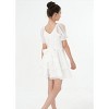 2Bunnies Girls Tween Teen Tiered Layered Ruffle Textured Pleated Mini Dress - 3 of 4