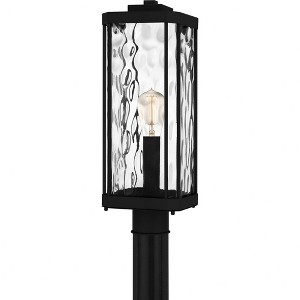 Quoizel Lighting Balchier 1 - Light Post Light in  Matte Black - 1 of 4
