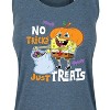 Women's - SpongeBob SquarePants - No Tricks Just Treats Graphic Racerback Tank - image 2 of 4