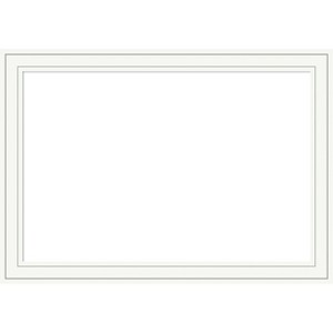 Amanti Art Craftsman White Framed Dry Erase Magnetic Board - 1 of 4