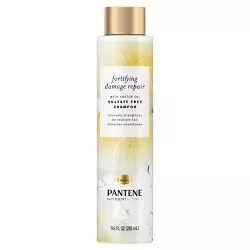 Pantene Sulfate Free Castor Oil Shampoo for Damage Repair, Nutrient Blends - 9.6 fl oz