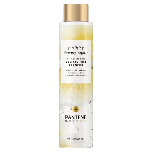 Pantene Sulfate Free Castor Oil Shampoo for Damage Repair, Nutrient Blends - image 1 of 4