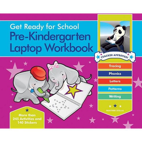 Get Ready For School Pre Kindergarten Laptop Workbook By Heather Stella Hardcover Target