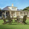 WestinTrends Dylan HDPE Outdoor Patio Adirondack Chair (Set of 4) - 2 of 4