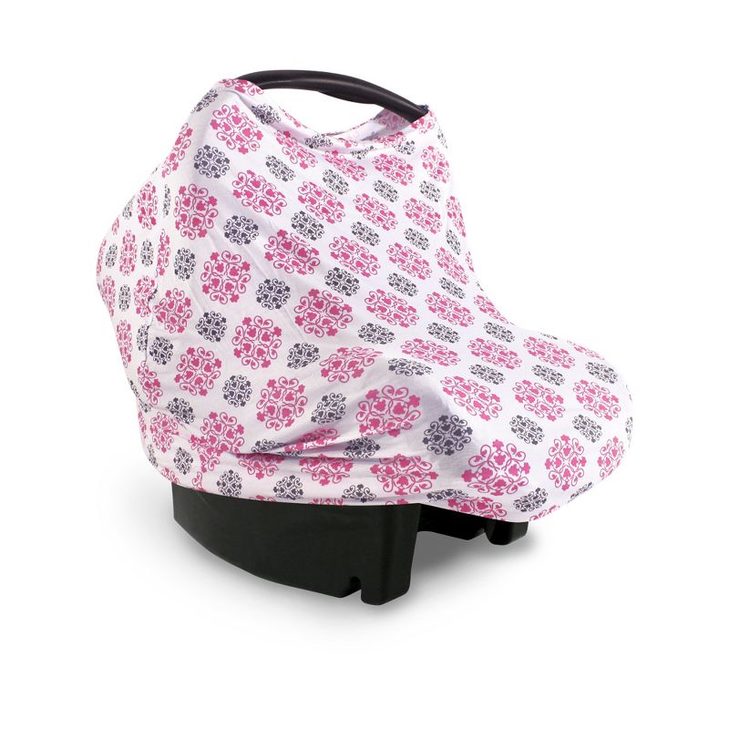 Yoga Sprout Baby Girl Multi-use Car Seat Canopy, Medallion, One Size, 1 of 2