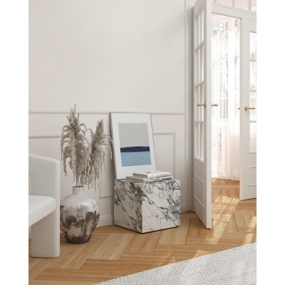 Gold Aluminum 6x8 Picture Frame with Glass Mat