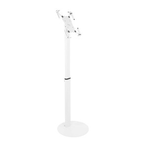 Mount-It! Adjustable Universal Theft-Deterrent Tablet Floor Kiosk Mount for iPad, Galaxy - White - 1 of 4