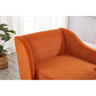 LOVMOR Convertible Sofa Bed,3-in-1 Multi-Functional Sleeper Chair w/Adjustable Backrest Recliner,Living Room Bed Room Furniture,Linen