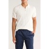 TR-PREMIUM-TRNS-543 Cable Knit Short Sleeve Half Zip Sweater - 3 of 4