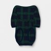 Brushed Fleece Plaid Pet Pajamas - Wondershop™ - 2 of 3