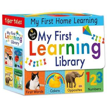 My First Learning Library 4-Book Boxed Set - (My First Home Learning) by  Lauren Crisp (Mixed Media Product)