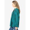 Woman Within Plus Size Layered Look Pintucked Tunic - 4 of 4