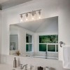 BAOURE Modern Vanity Light, Bathroom Light Fixtures for Expansive Bathrooms, Wall Lamp with Clear Glass for Mirror, Living Room - 2 of 4