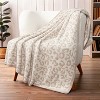 PAVILIA Plush Knit Throw Blanket for Couch Sofa Bed, Super Soft Fluffy Fuzzy Lightweight Warm Cozy All Season - 2 of 4