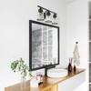 Livex Lighting Lawrenceville 3 - Light Vanity in  Black - 2 of 4