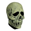 Trick Or Treat Studios Don Post Studios Glowin Ghoulies Skull Adult Vinyl Costume Mask - 3 of 4