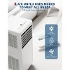 8,000 BTU Portable AC - 3-in-1 Cool/Dehumidify/Fan for 350SqFt, Remote, Sleep Mode & Energy-Saving - 2 of 4