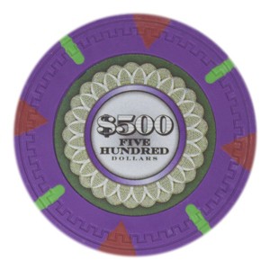 Slickblue The Mint 13.5g Clay Composite Poker Chips 25-Pack, Casino-Quality, Grippy Texture, $10-$10,000 - 1 of 3
