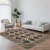 Leopard Print Large Area Rug Soft Low Pile Checkered Hallway Runners Indoor Living Room Carpet Rugs - 2 of 4