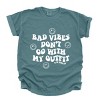 Simply Sage Market S.W.Smiley Don't Go With My Outfit Smiley Faces Garment Dyed Tee - 2 of 4