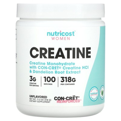 Nutricost Women, Creatine, Unflavored, 11.2 oz (318 g)