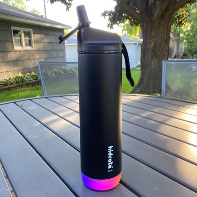 Smart 21oz Bluetooth Water Bottle + Reminder Lights