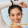 scünci No Damage Beaded Hair Elastics - Tan/Beige/Pink/Black - 8pk - 3 of 4
