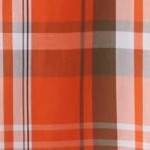 dark orange plaid