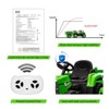 12V Kids Ride On Tractor with Trailer, Dual Motors, 3-Gear Shift, 7 Led Headlights, and Mp3 Player - Ride-On Toy for Toddlers Ages 3+ - 4 of 4