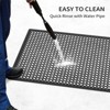 ROVSUN 2 Packs Rubber Floor Mat with Holes, Anti-Fatigue/Non-Slip Drainage Mat, for Industrial Kitchen Restaurant Bar Bathroom - 4 of 4