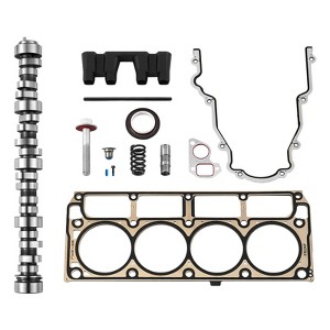 VEVOR Lifter Camshaft Kit, 13-Piece Set, Gray Cast Iron Engine Cam, Compatible with Norris trucks from 1999-2013 GM Gen3/4,(Silverado, Sierra),Silver - 1 of 4