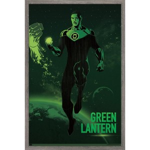 Trends International DC Comics: Dark Artistic - Green Lantern Framed Wall Poster Prints - 1 of 4