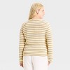 Women's Shrunken Crewneck Pullover Sweater - A New Day™ - 2 of 3