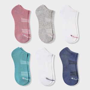Champion Women's 6pk Low Cut Socks - 1 of 3