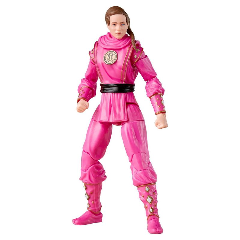 Power Rangers Lightning Collection Mighty Morphin X Cobra Kai Samantha LaRusso Morphed Pink Mantis Ranger Action Figure (Target Exclusive), 1 of 15
