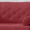 CAVINAS Soft Accent Chair with Tufted Backrest and Rolled Pillows,Mid-Century Upholstered Living Room Chairs,Reading Chairs for Living Room - 4 of 4