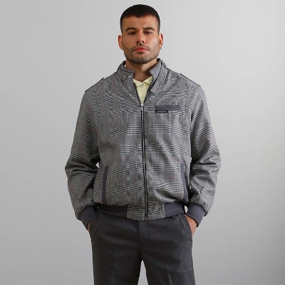 Members Only - Men's Anderson Glen Plaid Iconic Racer Jacket
