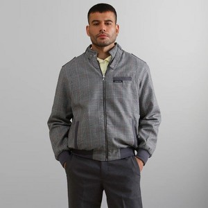 Members Only - Men's Anderson Glen Plaid Iconic Racer Jacket - 1 of 4