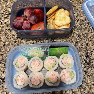Ello 2-Pack Bento Box Lunch Stack Plastic Food Storage Container |  Leak-Proof Locking Plastic Lids |…See more Ello 2-Pack Bento Box Lunch  Stack