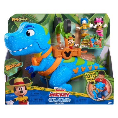 Disney Junior Mickey Mouse Dino Safari Pals 7-Piece Figure Set, Dinosaur